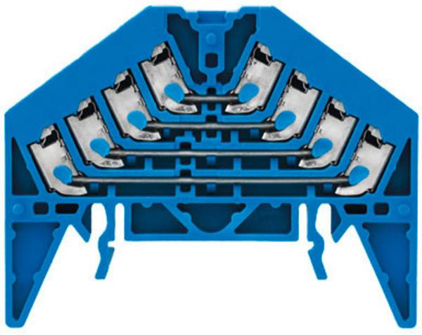 Weidmüller 1173920000 Rangierverteiler 9.20 mm Push-In-Klemme Blau 20 St.