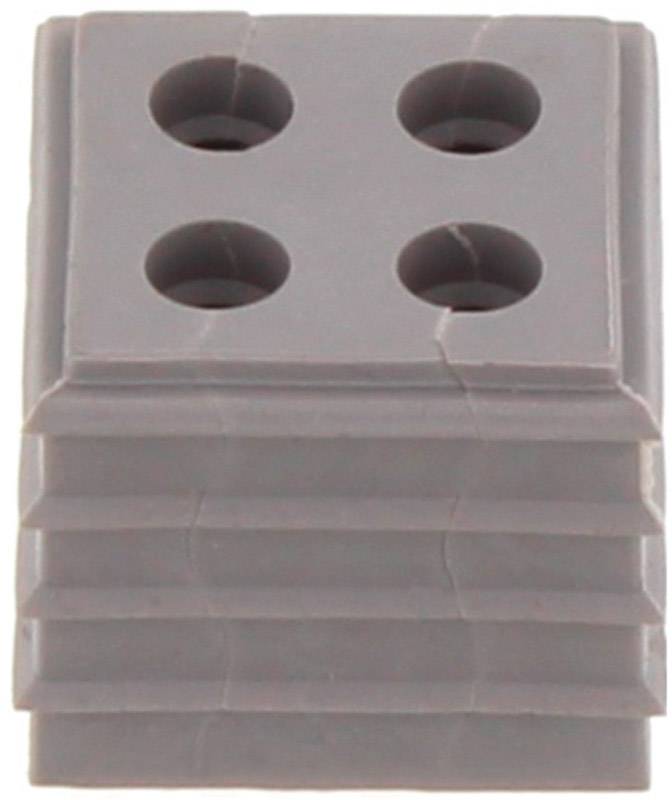 Weidmüller CABTITE SE 4/4-5 SML GY Dichteinsatz Klemm-Ø (max.) 5 mm TPE (Geruchneutrales Spezialgummigemisch) Lichtgrau ...