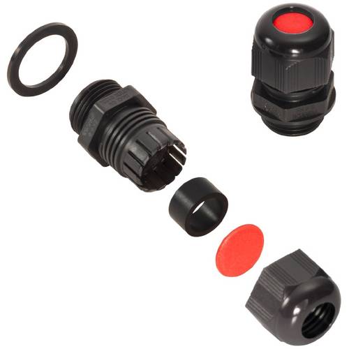 Weidmüller 1461140000 Kabelverschraubung M20 Polyamid Schwarz 20 St.