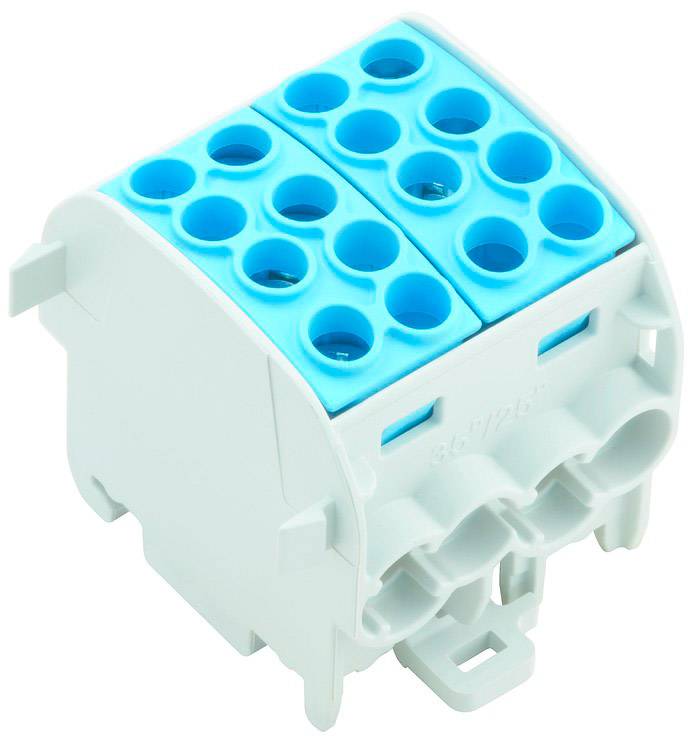 Weidmüller 1561700000 Verteilerblock Schrauben Blau 2 St.
