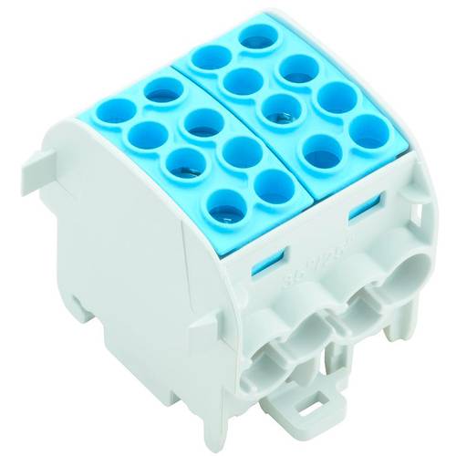 Weidmüller 1561700000 Verteilerblock Schrauben Blau 2 St.