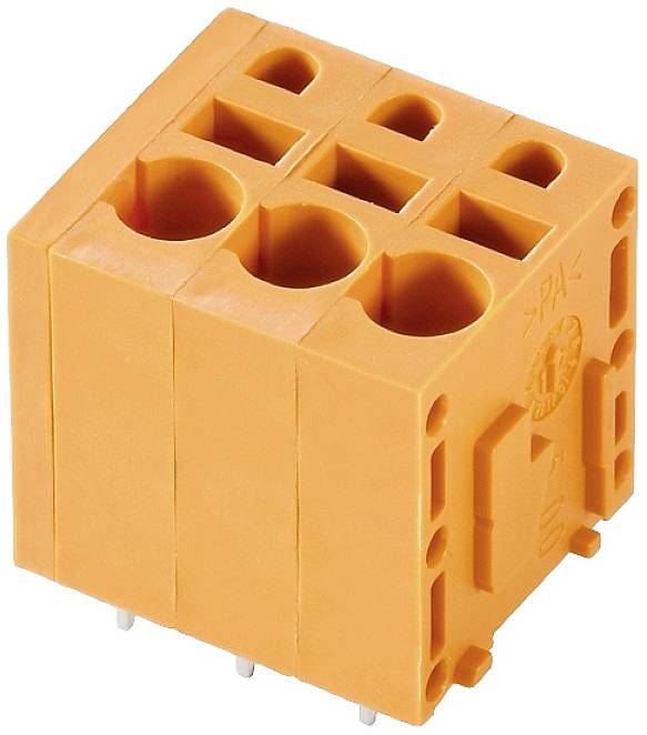 Weidmüller 1330530000 Schraubklemmblock 2.5 mm² Polzahl 10 Orange 30 St.