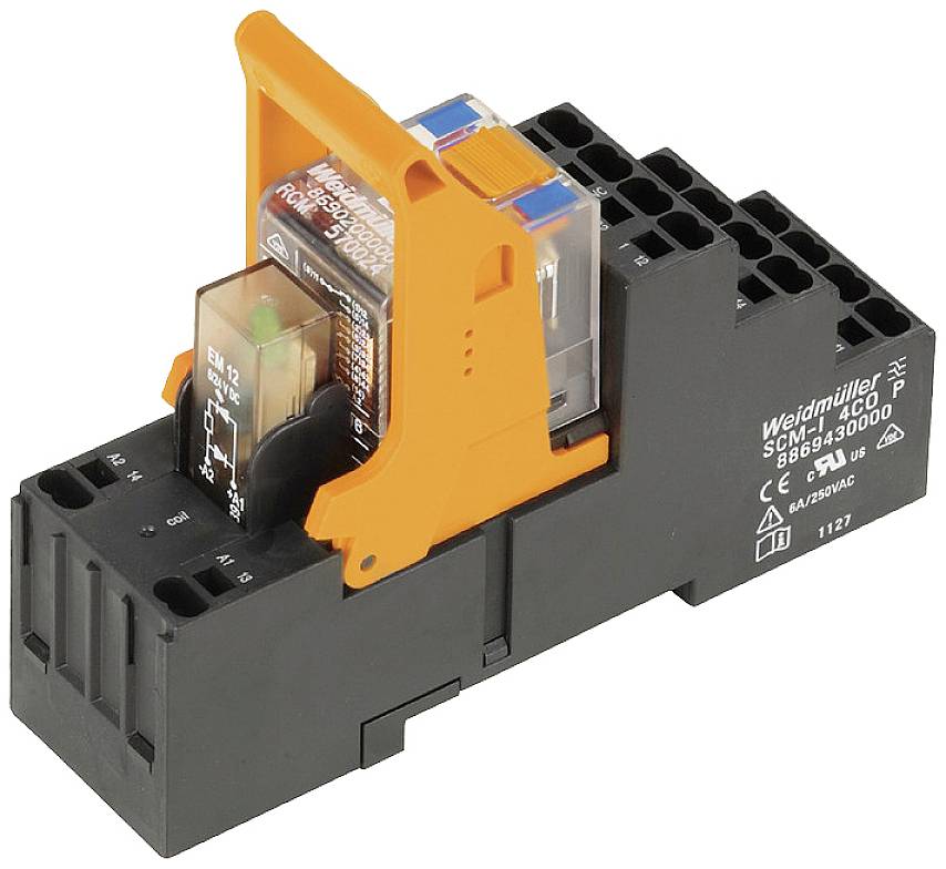 Weidmüller RCMKITP-I 24VDC 2CO -PT Steckrelais 10 St.