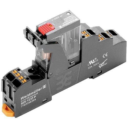 Weidmüller DRIKITP115VAC 1CO LD/PB Relaisbaustein Nennspannung: 115 V/AC Schaltstrom (max.): 10 A 1 Wechsler 10 St.