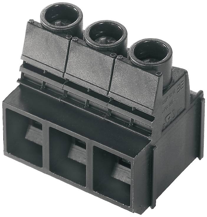 Weidmüller 2012810000 Schraubklemmblock 16 mm² Polzahl 2 Schwarz 20 St.