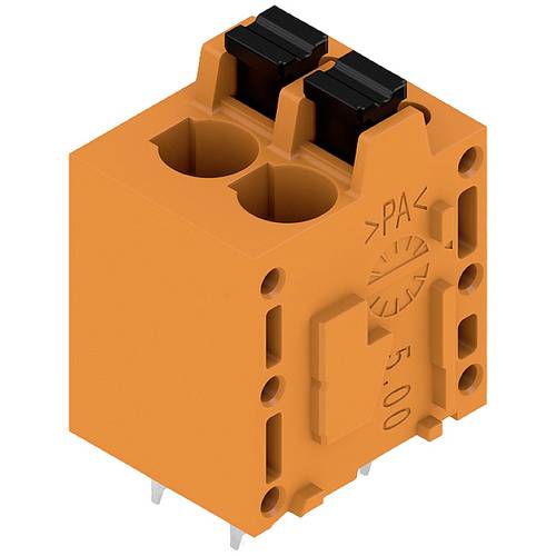 Weidmüller 1330180000 Federkraftklemmblock 2.5 mm² Polzahl 2 Orange 130 St.