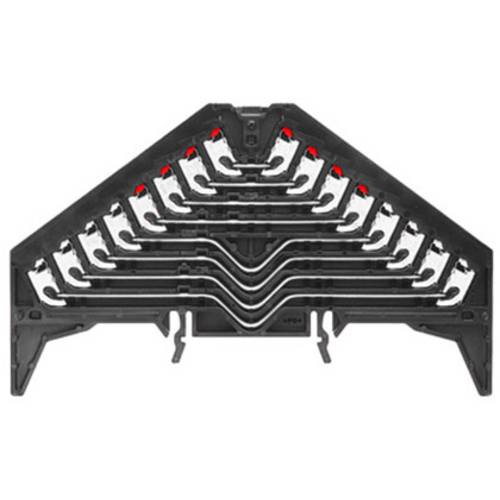Weidmüller 1173740000 Rangierverteiler 9.20 mm Push-In-Klemme Schwarz 20 St.