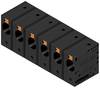 Weidmüller 2500660000 Federkraftklemmblock 16 mm² Polzahl 6 Schwarz 10 St.