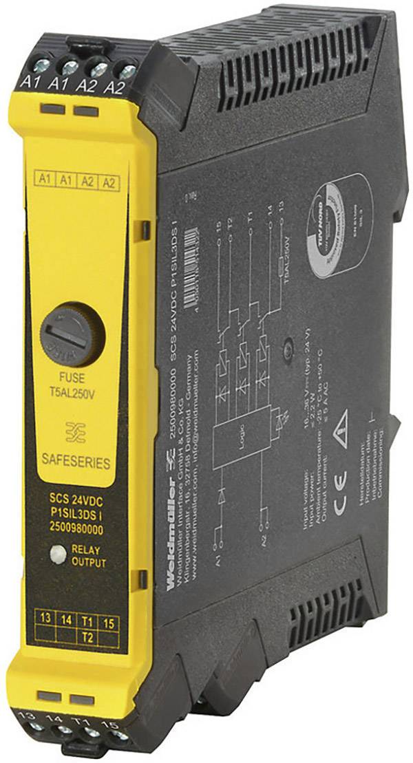 Weidmüller SCS 24VDC P1SIL3DS I 2500980000 Sicherheitsschaltgerät