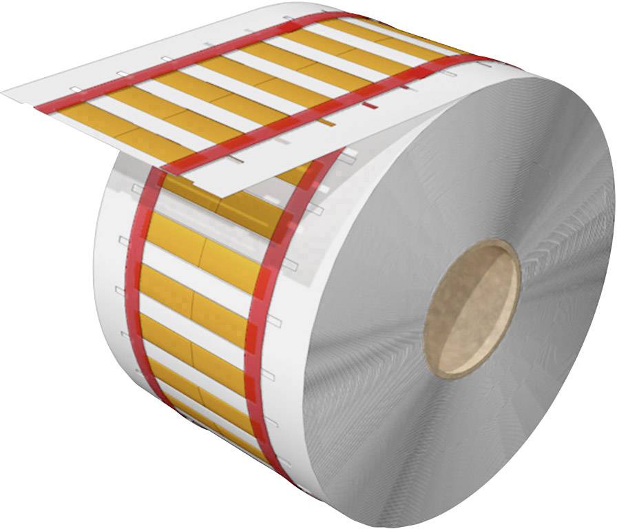 Weidmüller 2621610000 HS-FR 2.4-4.8/25 MM Y Kabelmarkierungssystem Beschriftungsfläche: 24.9 x 7.7 mm Gelb Anzahl Markie...