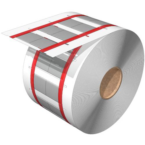 Weidmüller 2438160000 HS-HF 6.4-12.7/50 MM W Gerätemarkierung Weiß Anzahl Markierer: 500 500 St.