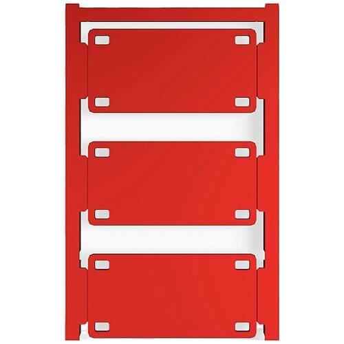 Weidmüller 1369550000 SFX 30/60 MC NE RT Kabelmarkierungssystem Beschriftungsfläche: 30 x 45 mm Rot Anzahl Markierer: 30...