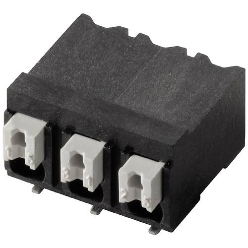 Weidmüller 1473770000 Federkraftklemmblock 1.5 mm² Polzahl 2 Schwarz 320 St.