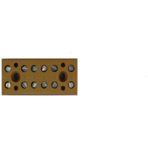 Thumbnail - Weidmüller 0625220000 Klemmleiste 22 mm Schrauben Olivgrün 50 St.