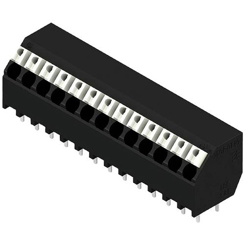 Weidmüller 2087710000 Schraubklemmblock 1.5 mm² Polzahl 13 Schwarz 190 St.