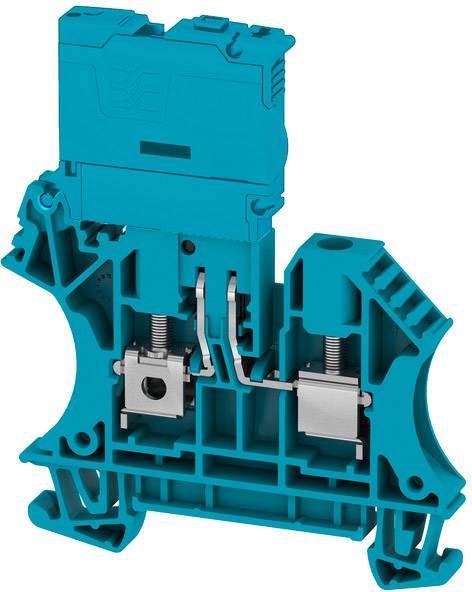Weidmüller 2562000000 Sicherungsdurchführungsklemme 6.10 mm Schrauben Blau 50 St.