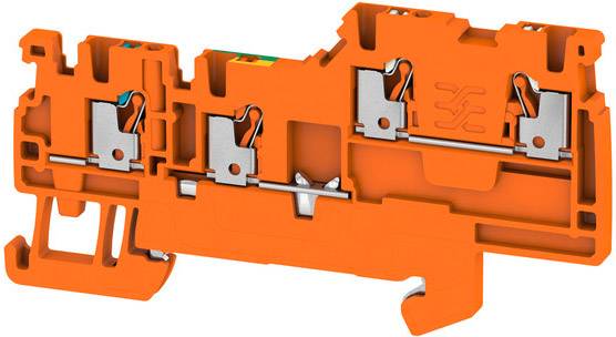 Weidmüller 2579580000 Durchgangsreihenklemme 3.50 mm Push-In-Klemme Orange 100 St.