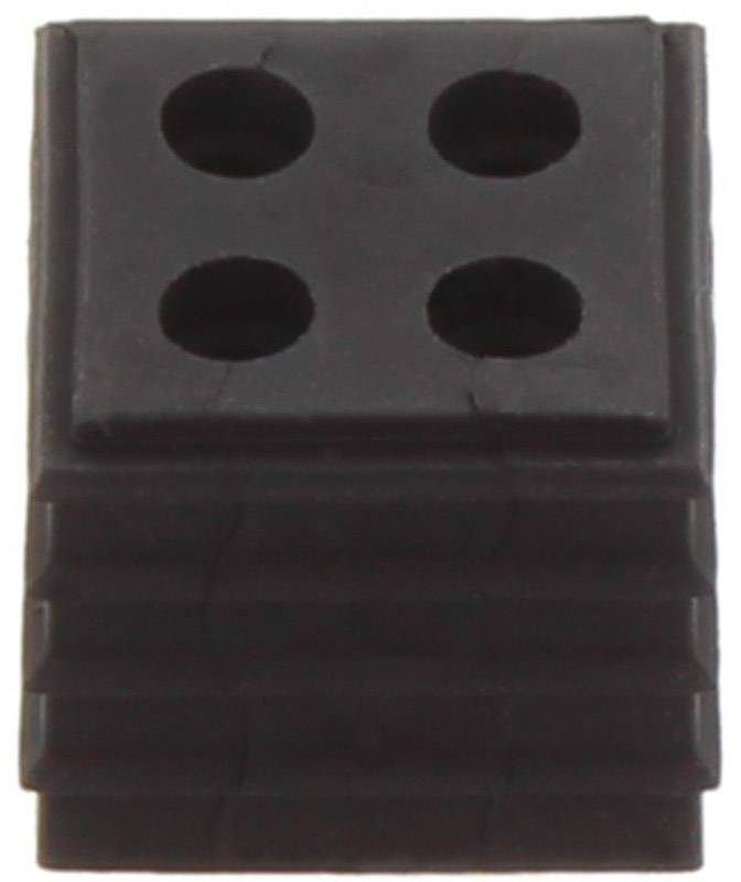 Weidmüller CABTITE SE 4/4-5 SML BK Klemm-Ø (max.) 5 mm TPE (Geruchneutrales Spezialgummigemisch) Tief-Schwarz 10 St.