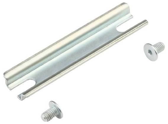 Weidmüller TS15X5 ST K41 Hutschiene Stahl Verzinkt (L x B x H) 106 x 15 x 7.5 mm 20 St.