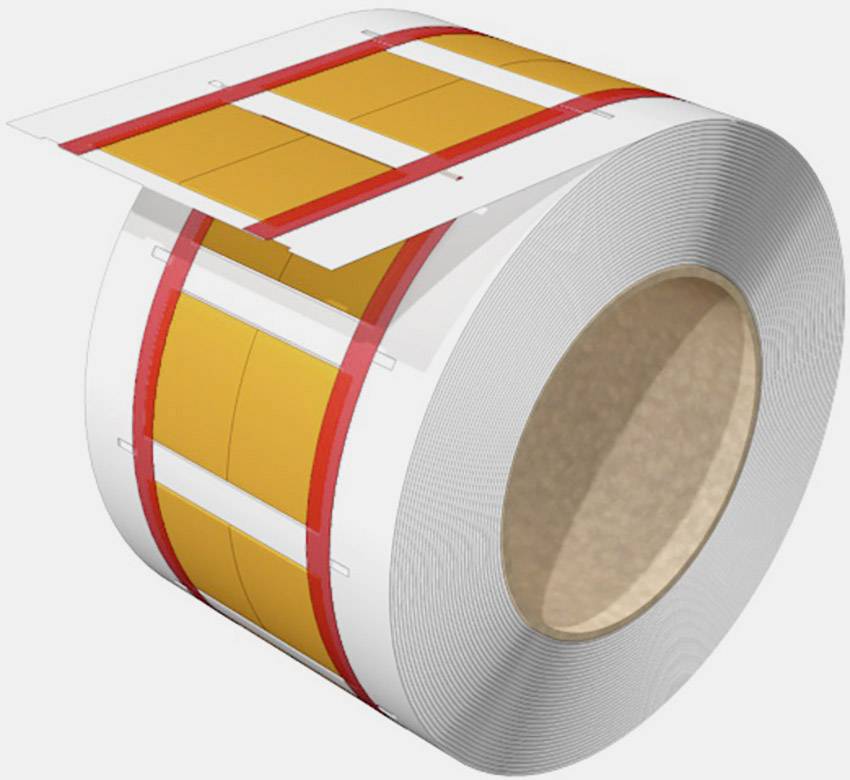 Weidmüller 2438200000 HS-HF 9.5-19.1/25 MM Y Kabelmarkierungssystem Gelb Anzahl Markierer: 800 800 St.