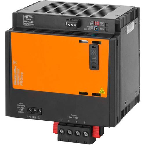 Weidmüller 2467010000 Schaltnetzgerät 24 V/DC 40 A 960 W Inhalt 1 St.