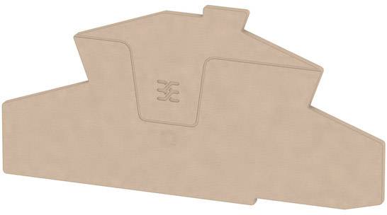 Weidmüller 2532690000 Abschlussplatte Beige 20 St.