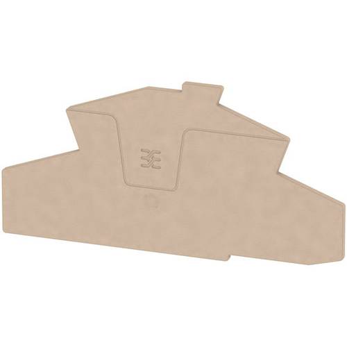 Weidmüller 2532690000 Abschlussplatte Beige 20 St.