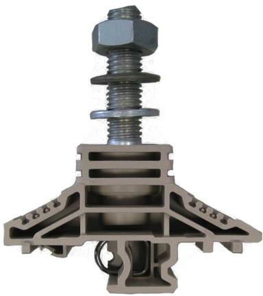 Weidmüller 1319070000 Bolzenklemme 32 mm Bolzenanschluss Dunkelbeige 25 St.