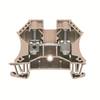 Weidmüller 1393380000 Durchgangsreihenklemme 9.90 mm Schrauben Beige 50 St.