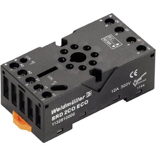 Weidmüller SRD ECO 2CO Relaissockel (B x H) 38 mm x 76.7 mm 10 St.