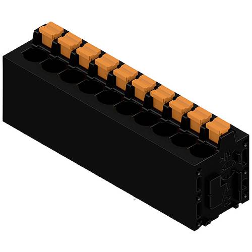 Weidmüller 1425120000 Schraubklemmblock 2.5 mm² Polzahl 10 Schwarz 25 St.