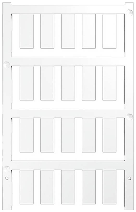 Weidmüller 2558360000 ESG 8/20 K MC NE WS Kabelmarkierungssystem Weiß Anzahl Markierer: 200 200 St.