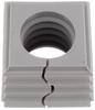 Weidmüller CABTITE SE 12-13 SML GY Dichteinsatz offen Montageloch-Durchmesser 13 mm Klemm-Ø (max.) 13 mm TPE (Geruchneutrales Spezialgummigemisch) Lichtgrau 10 St.