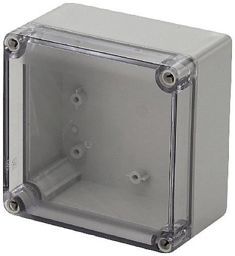 Weidmüller MPC 17/17/10 trsp Universal-Gehäuse 175 x 175 x 100 Polycarbonat Lichtgrau, Transparent 1 St.