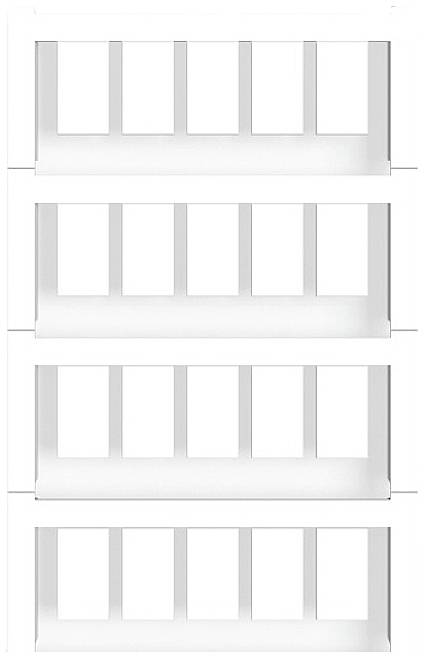Weidmüller 1208960000 ESG 9/17 K MC NE BL Gerätemarkierung Blau Anzahl Markierer: 200 200 St.