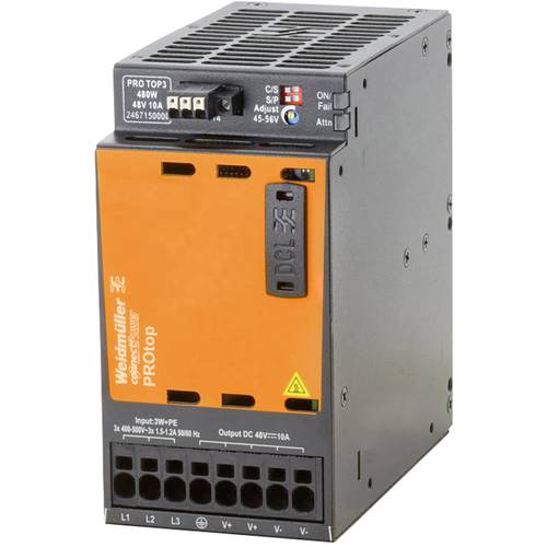 Weidmüller 2467150000 Schaltnetzgerät 48 V/DC 10 A 480 W Inhalt 1 St.