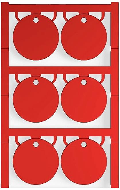 Weidmüller 1434110000 CC DIA 30/3.5 MC NE RT Kabelmarkierungssystem Rot Anzahl Markierer: 60 60 St.