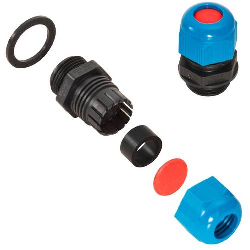 Thumbnail - Weidmüller 1461050000 Kabelverschraubung M20 Polyamid Blau 20 St.