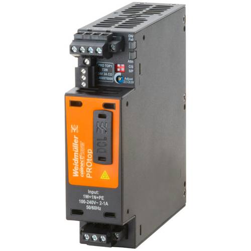 Thumbnail - Weidmüller 2466970000 Schaltnetzgerät 24 V/DC 3 A 72 W Inhalt 1 St.