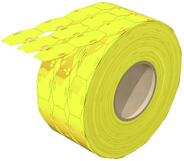 Weidmüller 2621460000 SFX-VT 9/24 MM GE Gerätemarkierung Beschriftungsfläche: 9 x 23.5 mm Gelb Anzahl Markierer: 1000 1000 St.