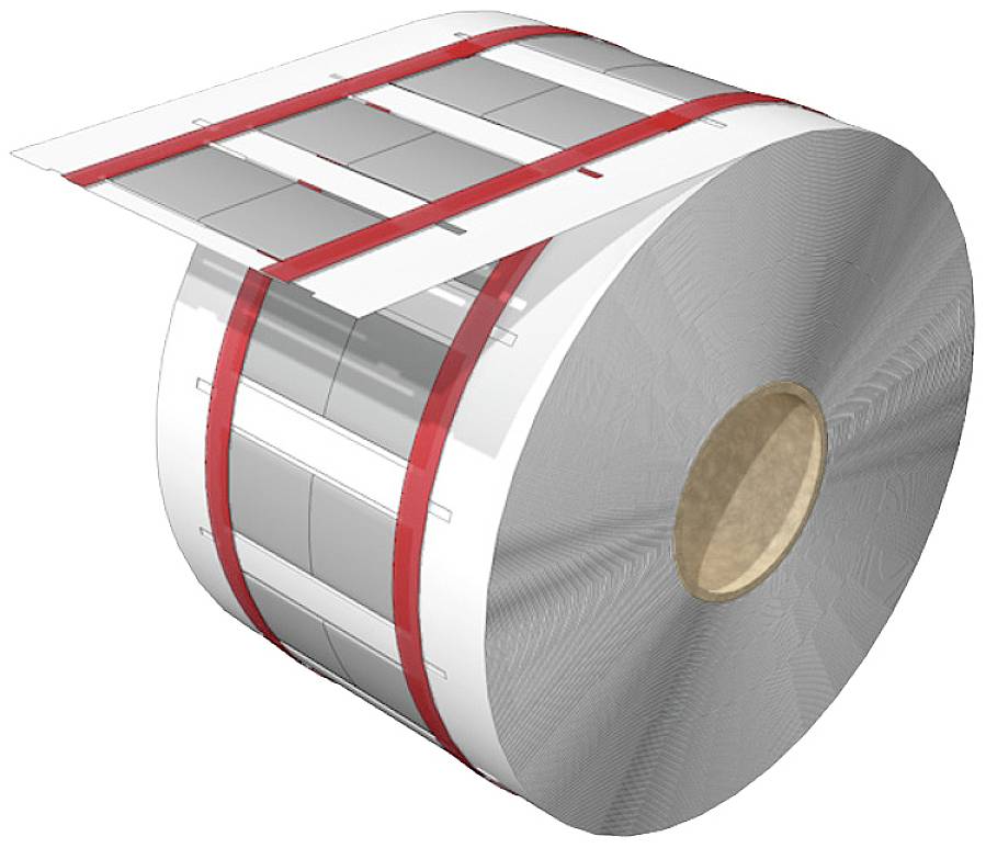 Weidmüller 2621660000 HS-FR 6.4-12.7/25 MM W Gerätemarkierung Beschriftungsfläche: 24.9 x 19.9 mm Weiß Anzahl Markierer:...