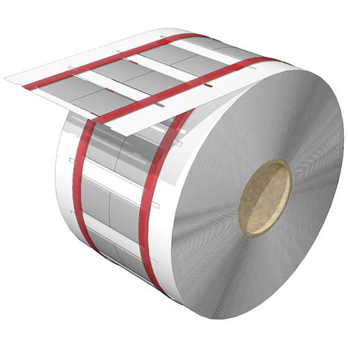 Thumbnail - Weidmüller 2621660000 HS-FR 6.4-12.7/25 MM W Gerätemarkierung Beschriftungsfläche: 24.9 x 19.9 mm Weiß Anzahl Markierer:...