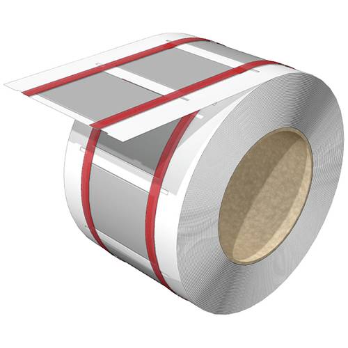 Weidmüller 2621880000 HS-FR 12.7-25.4/50 MM W Gerätemarkierung Beschriftungsfläche: 49.8 x 40.5 mm Weiß Anzahl Markierer...