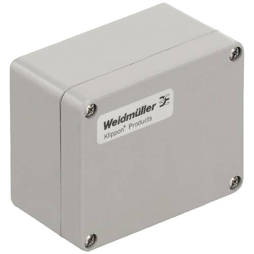 Weidmüller KLIPPON POK 081106 Universal-Gehäuse 110 x 75 x 56 Polyester Silber-Grau 1 St.