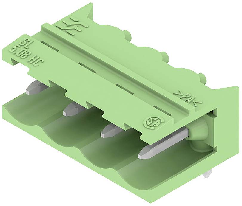 Weidmüller 1401640000 Leiterplattensteckverbinder Gesamtpolzahl 4 Anzahl Reihen 1 100 St.