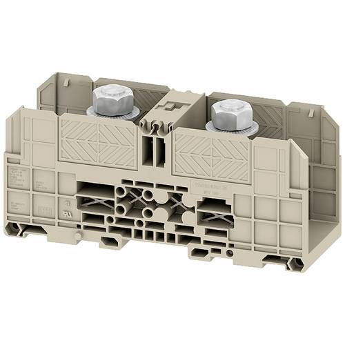 Weidmüller 1049250000 Durchgangsreihenklemme 55 mm Bolzenanschluss Dunkelbeige 2 St.