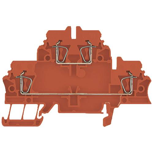 Weidmüller 1058670000 Durchgangsreihenklemme 5.10 mm Zugfeder Rot 50 St.
