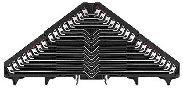 Weidmüller 1173680000 Rangierverteiler 9.20 mm Push-In-Klemme Schwarz 20 St.