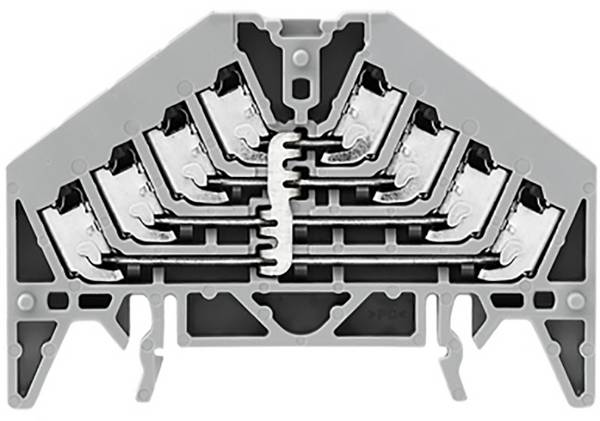 Weidmüller 1173890000 Potenzialverteiler 9.20 mm Push-In-Klemme  Grau 20 St.