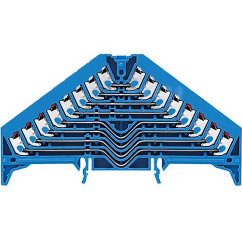 Thumbnail - Weidmüller 1173910000 Rangierverteiler 9.20 mm Push-In-Klemme Blau 20 St.